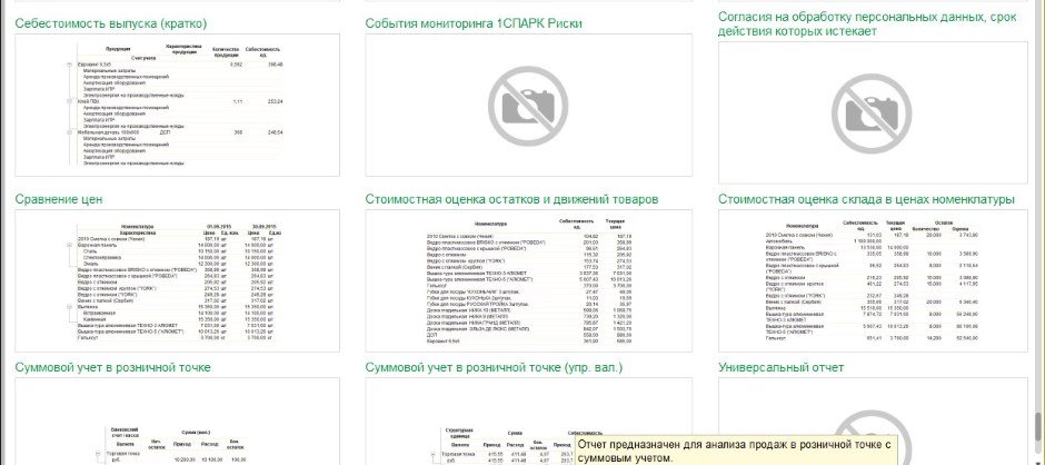 суммарный отчет